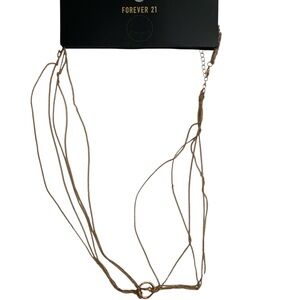 Forever 21 Gold belly chain